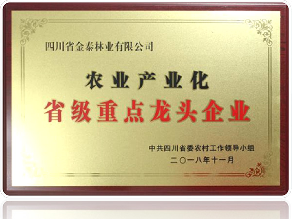 省级重点龙头企业